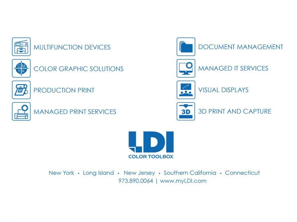 LDI Core Products and Services LDI Color ToolBox